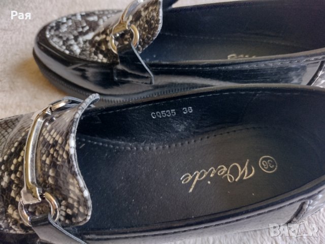 Дамски мокасини (лоуфъри) на марката Weide, снимка 4 - Дамски елегантни обувки - 36752244