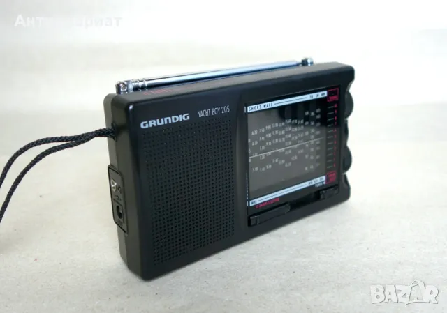 Портативно световно радио Grundig Yacht Boy 205, снимка 3 - Радиокасетофони, транзистори - 50404493