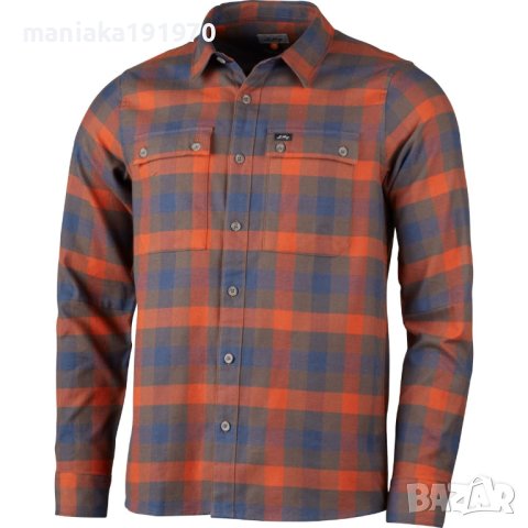 Lundhags Men's Rask Long Sleeve Shirt (L) мъжка риза с вълна, снимка 1 - Ризи - 42544259