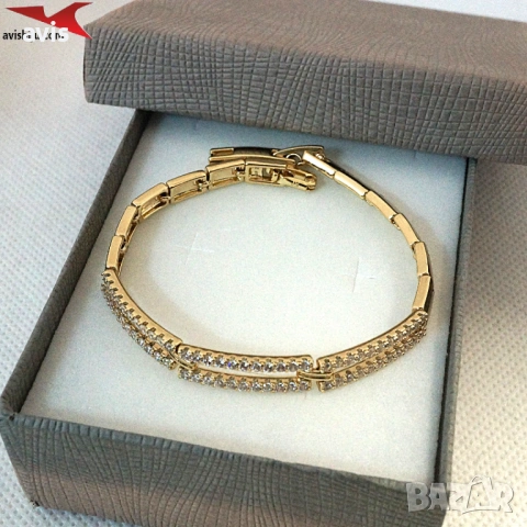 Гривна с 14К златно покритие 234842