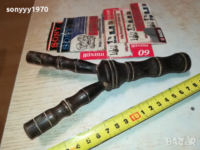 ДЪРВЕНА ПРАШКА 2103250744, снимка 6 - Антикварни и старинни предмети - 49580113