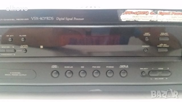 Ресивър Pioneer VSX-407RDS, снимка 7 - Ресийвъри, усилватели, смесителни пултове - 29586086