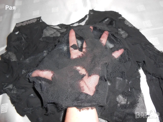 Дантелена блуза AMARINE S размер, снимка 11 - Блузи с дълъг ръкав и пуловери - 50692393