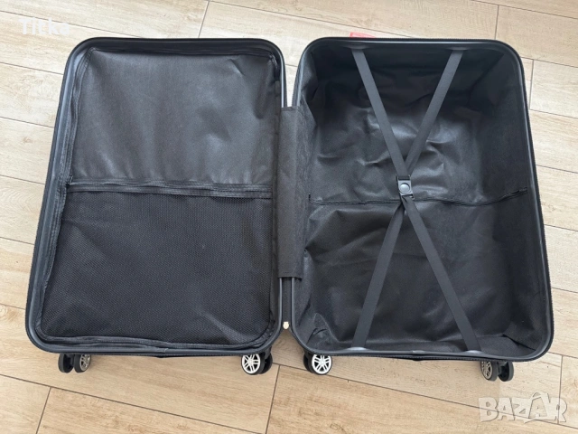 „Ексклузивен твърд куфар на Turkish Airlines – нов, с етикет XL, снимка 2 - Куфари - 53896135