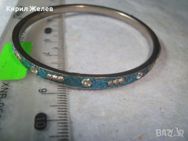 КРАСИВА СРЕБРИСТА АРТ ГРИВНА от БЛАГОРОДНА НЕРЪЖДАЕМА СТОМАНА 31346