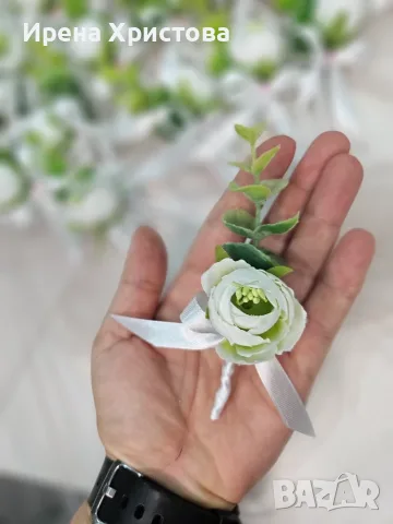 Бутониери за сватба , снимка 3 - Декорация - 56126157