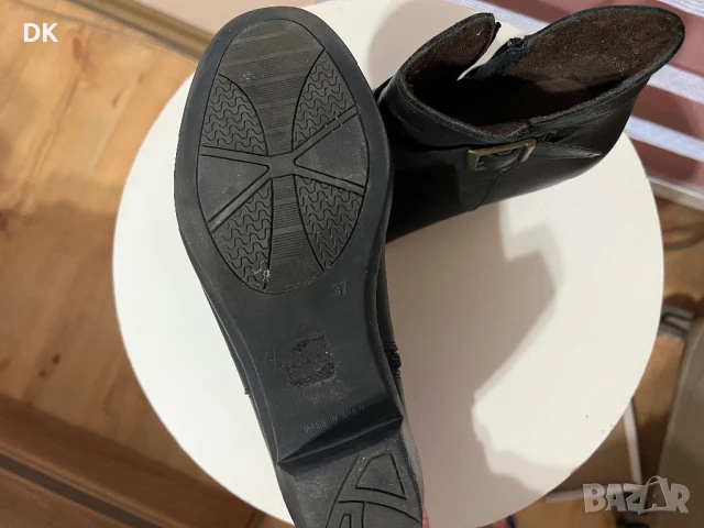 Дамски боти естествена кожа, снимка 3 - Дамски обувки на ток - 50506188