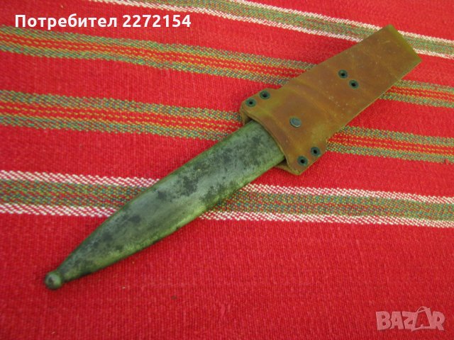 Окопен нож щик , снимка 2 - Антикварни и старинни предмети - 31333964