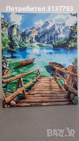 Ръчно рисувани картини по номера. Размер 40/50