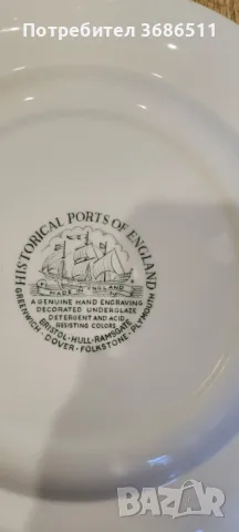 Английски порцеланови чинии , снимка 3 - Чинии - 47906113