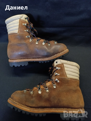 Винтидж планински обувки PolSport, снимка 8 - Мъжки боти - 51943411