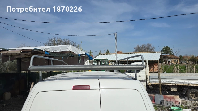 Vw Caddy Багажник Хром въртящ , снимка 4 - Части - 54339126