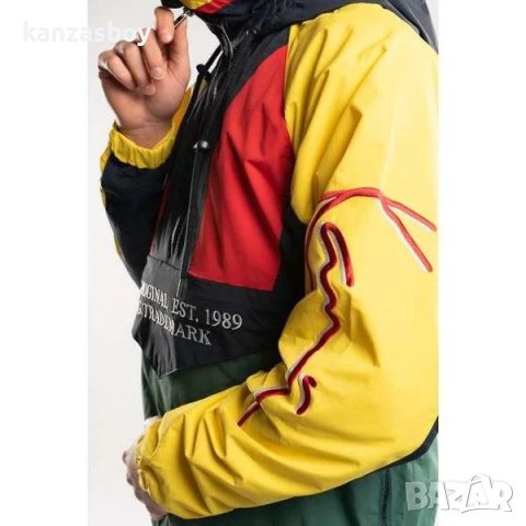 Karl Kani Retro block Windbreaker - страхотен мъжки анурак КАТО НОВ, снимка 2 - Спортни дрехи, екипи - 40075155