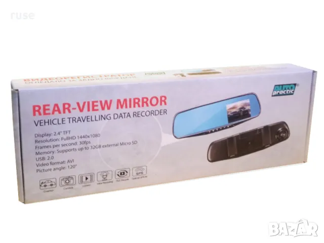 НОВИ! Видеорегистратор в огледало за задно виждане FULL HD, снимка 4 - Аксесоари и консумативи - 47267882