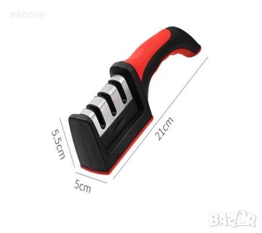 Ръчно точило за ножове и ножици 3в1, снимка 2 - Други инструменти - 52712447