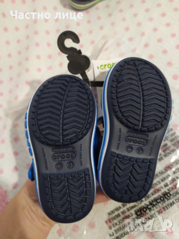 Чисто нови, оригинални детски сандали Crocs, снимка 3 - Детски сандали и чехли - 29097671