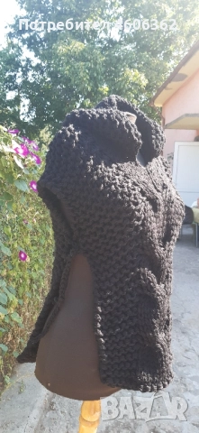ръчно изплетено детско пончо , снимка 9 - Детски якета и елеци - 51855397