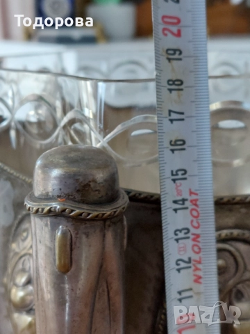 Много рядка стара Френска фруктиера с две вази., 1 400 €, снимка 15 - Други - 52317517