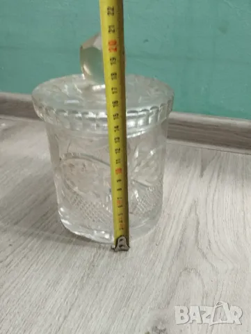 Стара захарница,бонбониера арт деко, снимка 2 - Други ценни предмети - 48488864