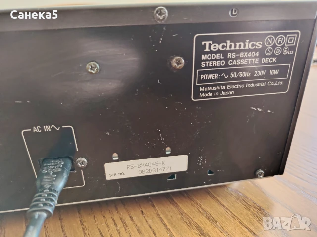TECHNICS RS-BX404, снимка 9 - Декове - 50530605