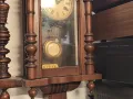 🕒 Немски стенен античен часовник Junghans на около 100г. Напълно автентичен. Профилактиран, готов з, снимка 6