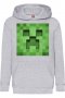 Детски Суитчър/Суитшърт Minecraft Creeper face 3,Minecraft,Игра,Подарък,Изненада,Забавление,Рожден Д, снимка 2