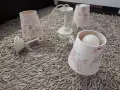 Полилей, стил винтидж с флорални мотиви , снимка 4