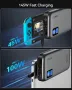 ASPERX 24000mAh 145W Power Bank, преносимо зарядно за лаптоп с TFT интелигентен дисплей, 3 порта, снимка 9