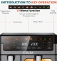 Дигитален въздушен фритюрник 10L • Две зони • 10-в-1 – STBuildHome, снимка 9