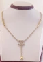 Ново Златно колие Chanel-8,81гр/14кр, снимка 1