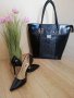 Дамска елегантна чанта,тип куфар , снимка 1 - Чанти - 37822524