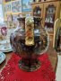 Страхотна голяма много красива антикварна белгийска порцеланова амфора ваза купа , снимка 6