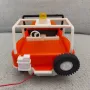 Стара Българска Соц Пластмасова Играчка Джип, снимка 6