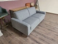 Сив диван от плат двойка Natuzzi с функция сън, снимка 8