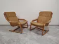 Скандинавски кресла, естествена кожа Д413, снимка 10