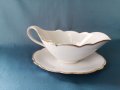Порцеланова сосиера немски порцелан с печат, снимка 3