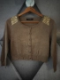 Кафява жилетка Guess с пайети/S, снимка 1