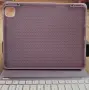 Лилав калъф с клавиатура за iPad, снимка 4