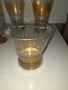 Ретро тънкостенни стъклени чаши за вода и алкохол, снимка 10