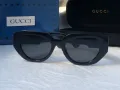 GUCCI с лого 1:1 дамски слънчеви очила котка 2 цвята, снимка 12