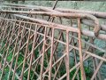 Интериорна ограда,истинско ковано желязо,стара изработка, снимка 4
