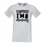 Мъжка тениска,Surprise I'm Drinking,Бира,Бирфест,Beerfest,Подарък,Изненада,Рожден Ден, снимка 5