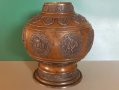 200 годишна - 18ти век колекционерска Китайска бронзова ваза, снимка 3