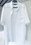 Ленена риза GANT оригинал, 100% лен, снежнобяла, 3XL, Португалия, снимка 1