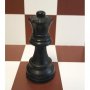 Шах фигури Staunton 5 дизайн тип Абанос  Изработени от чемшир - бели и черни, снимка 4
