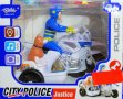 Детска играчка"полицай моторист с куче"