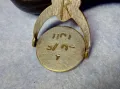 Стар ПЪРВА СВЕТОВНА ВОЙНА ПОСРЕБРЕН БРОНЗОВ ВОЕНЕН ПЕЧАТ - ТАЛИСМАН ДВУСТРАНЕН РЯДЪК 50101, снимка 7