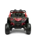 Офроуд акумулаторен автомобил AXEL – Червен, 4x4, с дистанционно и LED, снимка 4