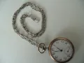 № 7921 стар джобен часовник  - механичен  - работещ / профилактиран /, снимка 2