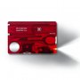 Швейцарски джобен нож-карта Victorinox SwissCard Lite Ruby, снимка 1 - Ножове - 39866591